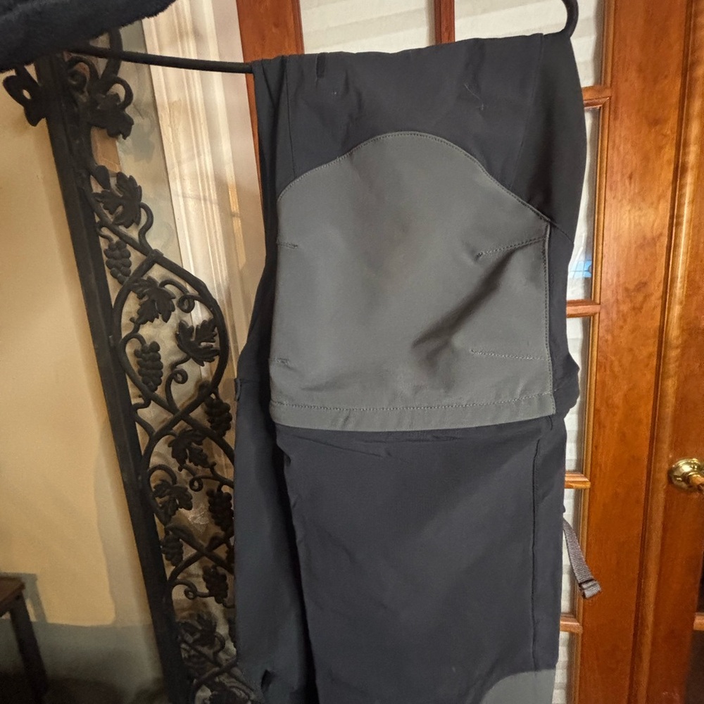REI Women's Gray Outdoor Pants - Picture 2 of 4